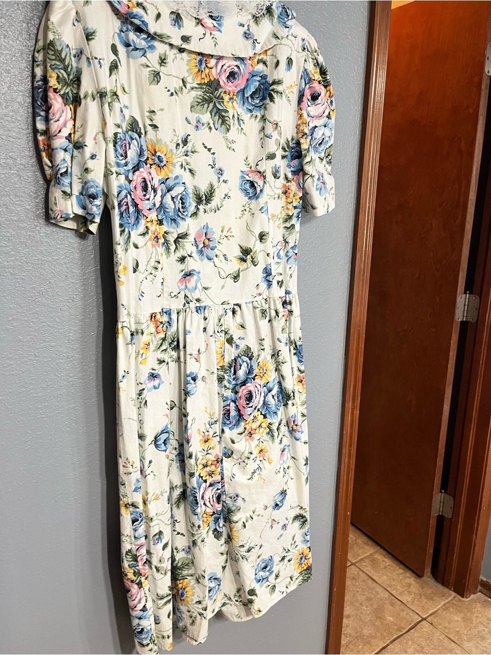 Vintage 1980's ms. Basia California dress - Picture 6 of 7